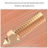 K1 Nozzles, 10pcs 3D Printer Extruder Brass Nozzles for Creality