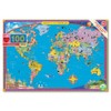 eeBoo: World Map 100 Piece Puzzle, Provides Wanderlust to All