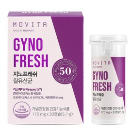 Genofresh Vaginal Lactobacillus 5 billion, 30 tablets, 1 unit / 지노프레쉬 질유산균 50억, 30정, 1개