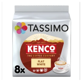 Tassimo Kenco Flat White Coffee Pods (16 pods, 8 servings)