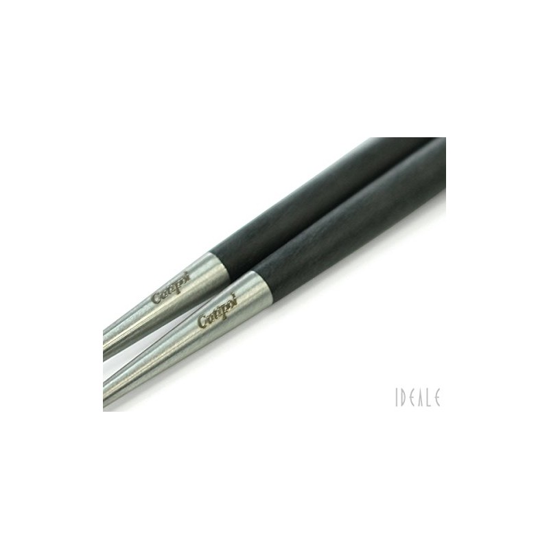 Cutipol GOA Black GO29 Chopsticks + Chopsticks Rest Set