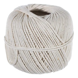 Polished Cotton Twine - Multiple Lengths and Diameters Available - Gift Wrapping, Pastry Boxes, and Cooking Twine (2 MM x 500 Feet)