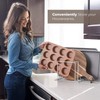 Stock Your Home White (2 Pack) Steel Baking Pan Organizer