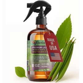 Liquid Power Green Beans Fertilizer Spray – Ready-to-Use Liquid Plant Food for Green Beans – Premixed, Easy Application – Fast-Acting Formula for Growth, Roots & Yield – Indoor & Outdoor Use – 8 oz