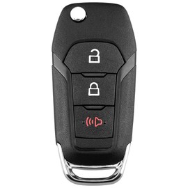 Flip Key Fob for Ford: Keyless Entry Remote Fob for Ford F-150 F-250 F-350 Pickup Truck, F-250 F-350 Super Duty Pickup Truck, F-450 F-550 Pickup Truck 2018 2019,Ford Explorer, N5F-A08TAA,NF5-AO8TAA