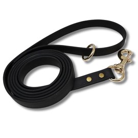 Correa de goma para perros, Biothane, correa de entrenamiento para perros, impermeable, resistente a la intemperie, fabricada en los Estados Unidos, 1.8 metros de largo, para perros pequeños, medianos y grandes o cachorros, varios tamaños y colores.