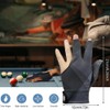 3 Open Fingers Billiard Gloves for Men Women Elastic Non