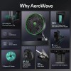 VIVOSUN AeroWave E6 Gen2, Grow Tent Clip Fan 6”, EC