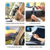 Visera Para El Parabrisas Del Auto, Cortina Parasol Retráctil Apta