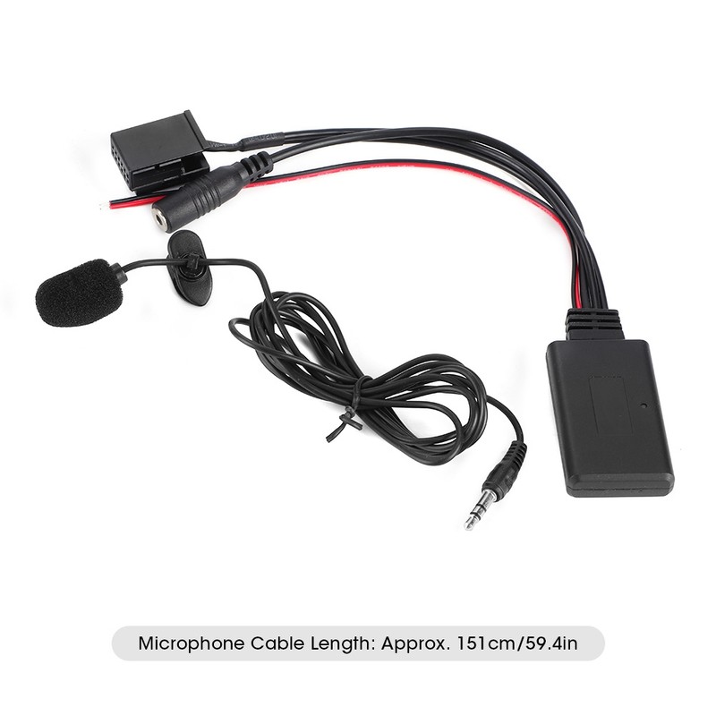 AUXIN Audio Cable Adapter Car Stereo Bluetooth Microphone Fit for