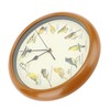 10 Inch Wall Clock Multipurpose Cuckoo Round Silent Punctual Bird