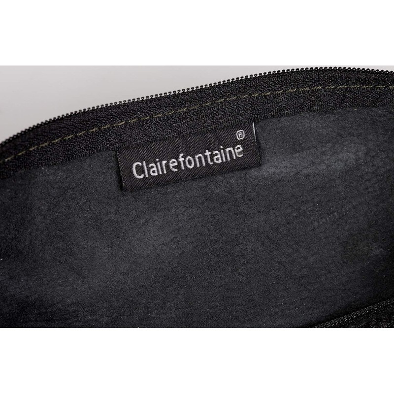 Clairefontaine Pencil Case 22 x 5.50 x 5.50 Black