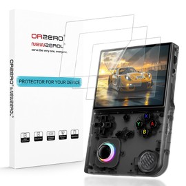 Orzero (3 Pack) Screen Protector Compatible for ANBERNIC RG40XXV Handheld Game Console, Premium Soft TPU (Not Tempered Glass) High Definition Anti-Scratch