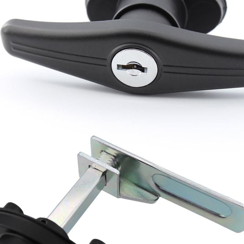 evan T-Handle Lock for Truck Cap Truck Canopy Camper Shell,