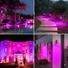 T-SUN [2 Pack] LED Solar Spotlights, Waterproof Outdoor Security Landscape
