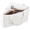 PuGez Foldable Triangle Hanger Bag with Handles, Space Saving Organisers