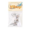 Yibuy Banjo Semiclosed Right Machine Head Tuning Tuner Peg Key