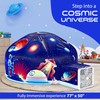 W&O Galactic Aerodome with LED Lights - Inflatable Space Fort