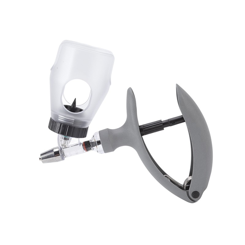 Animal Injector Gun Adjustable Continuous Syringe Drench Gun Automatic Vaccine