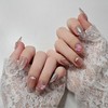 [M;H #] Shimmer Veil Handmade Nail Tip - Required to