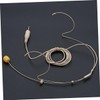 WHAMVOX Omnidirectional Headset Microphone Screw Lock Connector Sound Earhook Design