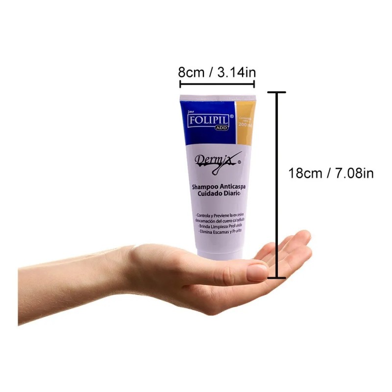 Folipil Add, Shampoo Anticaspa 2x (2 Piezas)