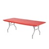 Kwik-Covers 6' Rectangle Plastic Table Covers 30" x 72", Bundle
