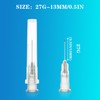 100 Pack 27G 13MM Stainless Steel Industrial Dispensing Needle Accessories,