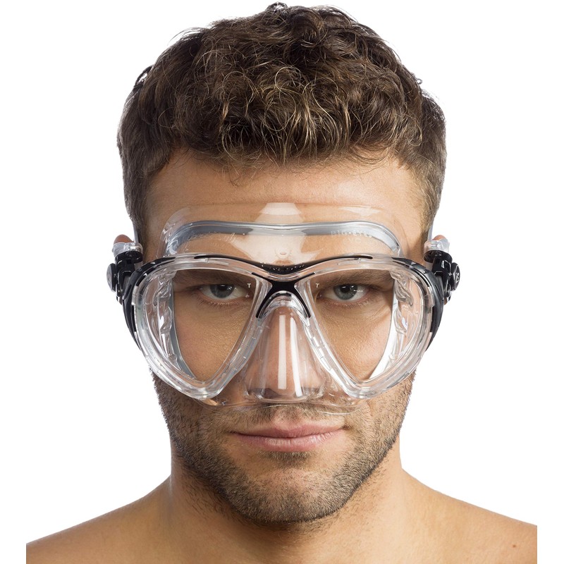 Cressi Big Eyes Evolution Crystal, clear/black