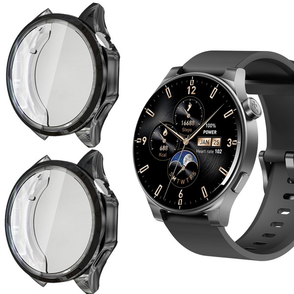 Compatible for TOZO S5 Smart Watch Case, Lamshaw Soft Slim
