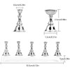 Magnetic Nail Tip Stand, BetterJonny Set of 4, Nail Practice