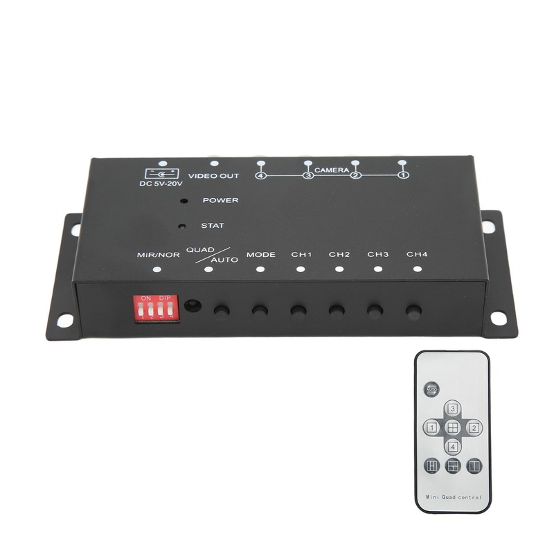 Mobile Digital Video Splitter 4 Channel Mini Video Splitter 720P