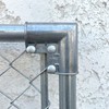 4 Packs Chain Link Fence Gate Corners, Aluminum Gate Corner