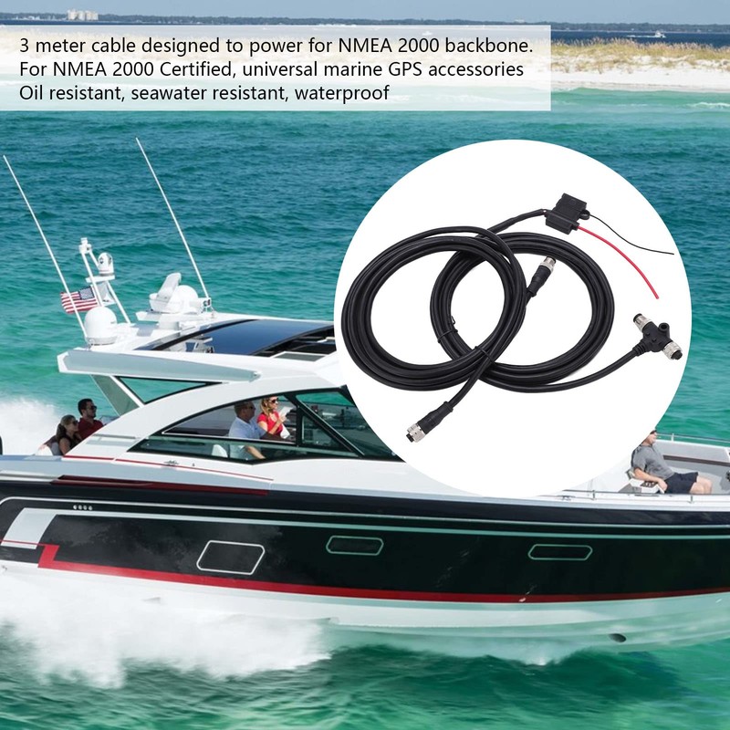 NMEA 2000 Starter Kit, Waterproof Marine NMEA Network Starter Kit,