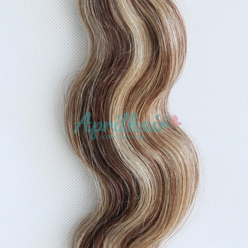 Aprilhair- Materia prima: 100% cabello humano sin procesar, tejido de