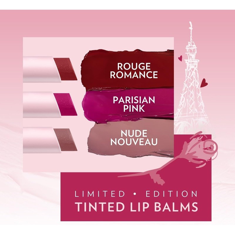 Vaseline Emily in Paris Bálsamo Labial Color Rosa Parisian Pink
