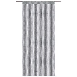 String curtain with pull-through bars, lurex-look curtain, elegant and stylish decoration in many colours and sizes, 90x200cm