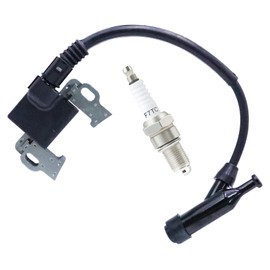 DVBB 30500-Z5T-003 Ignition Coil Module with 4 Prong Connector Compatible with Honda GX340 GX390 EB5000 EB6500 Gasonline Engines Replaces 30500-Z5T-003,30500-Z5R-003
