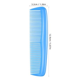 Beaupretty 60 Pieces Hair Combs Fine Tooth Combs Hair Styling Combs Thin Hair Combs Barber Cutting Combs Pocket Size Combs For Women And Men