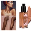 Vemofoper Shimmer Body Oil, Body Luminizer, Liquid Glow Highlighter for