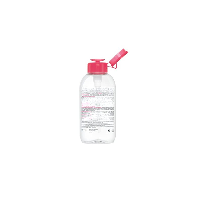 Bioderma Sensibio H2O Make-up removing Micelle Solution, 16.7 Fl Oz
