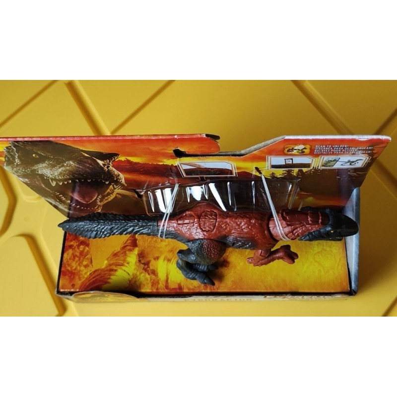 Mattel Jurassic World Dominion Extreme Damage PYRORAPTOR Dinosaur Action Figure