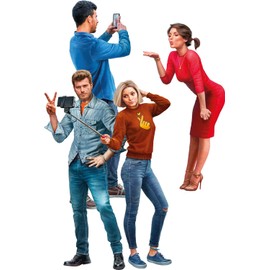 Mini Art 38087 1:35 Holidaymakers Set - Faithful Replica Model Building, Plastic Kit, Crafts, Hobby, Gluing, Model Kit, Assembly, Unpainted