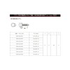 Kitaco 0900-082-03001 Flanged Hex Bolt (Stainless Steel) M8 x 15/P1.25
