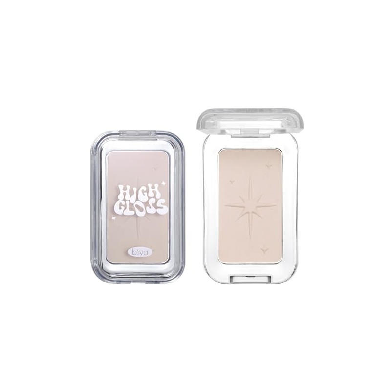 YiGuMy Highlighter Makeup Powder Palette，Glossy Face & Body，Shimmer Eye &
