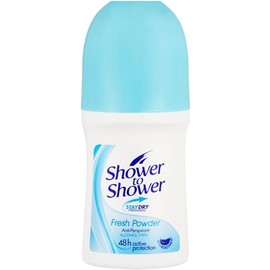 Shower to Shower Ladies Roll On Fresh Powder 50ml