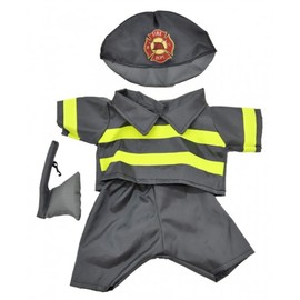 Firefighter fireman with axe - 16 inch/ 40cm - Teddy Bear Clothes - BEAR NOT INCLUDED