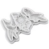 TAOXIBEI Hummingbird Polymer Clay Mold Bird Clay Molds Flower Silicone