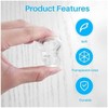 10 Pack Topes para Manijas de Puertas Protector Pared Goma
