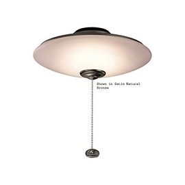 Kichler 380931MUL 11.5" Low Profile Wet Light Kit, 1 Light LED 17 Watts, Multiple Finishes